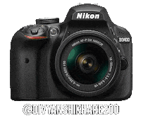 Nikoninstabadge D3400 Sticker by NikonIndia