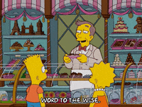 bart simpson bakery GIF