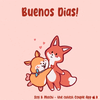 Good Morning Hug GIF by SoyandMochi
