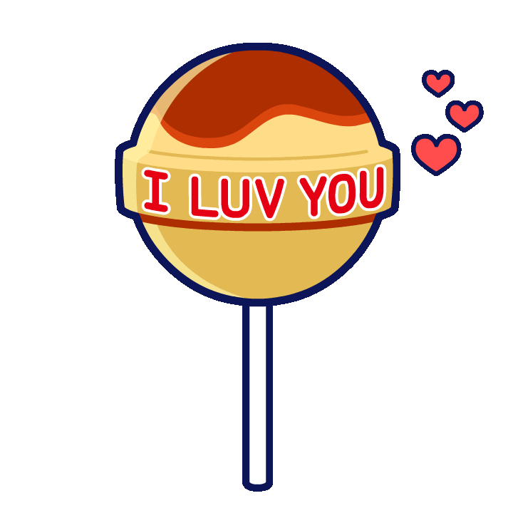 Love Sticker by ChupaChupsKorea