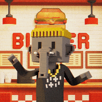 Fast Food Burger GIF by Meebits