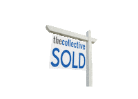 collectiverealestate excited real estate sold high five Sticker