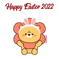 Bunny Easter Sticker by minisoaustralia