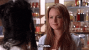 cady heron thanks GIF