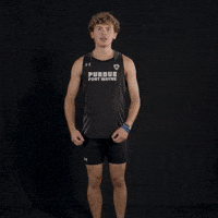 Yelling Cross Country GIF by Purdue Fort Wayne Athletics