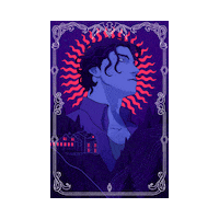 Murder Mystery Cards Sticker by Einhorn's Epic Productions