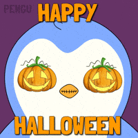Trick Or Treat Halloween GIF by Pudgy Penguins