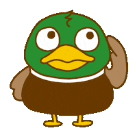 Duck Love Sticker
