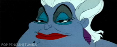 the little mermaid ursula GIF