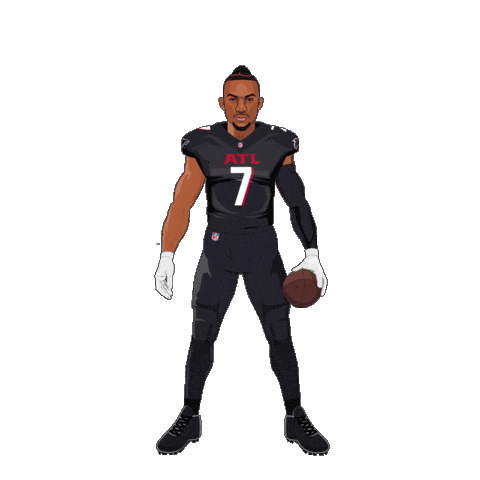 Point Up Atlanta Falcons Sticker by Panini America