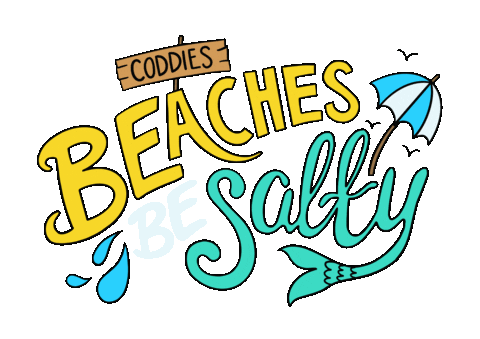 Spring Break Smile Sticker by Coddies