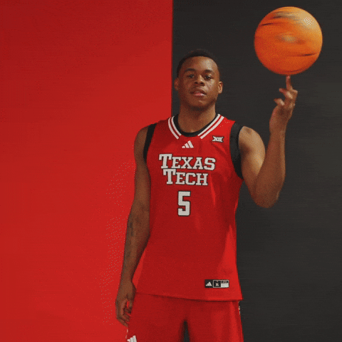 Josiah Moseley GIF by Texas Tech Basketball