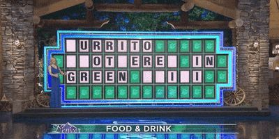 the set burrito smothered in green chili GIF by Wheel of Fortune