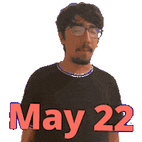May 22 Sticker
