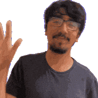 Wave Hello Sticker