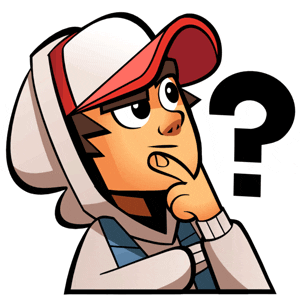 Confused Subway Surfers GIF by SYBO