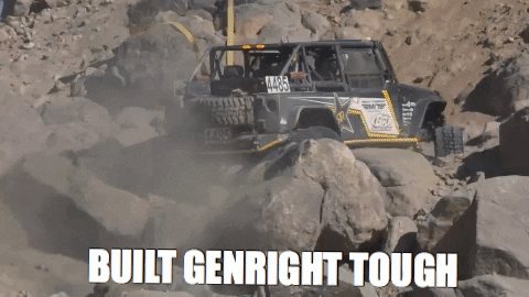 GenRightOffRoad giphygifmaker offroad jeep 4x4 GIF