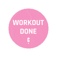 Workoutdone Clq Sticker by Clique Fitness