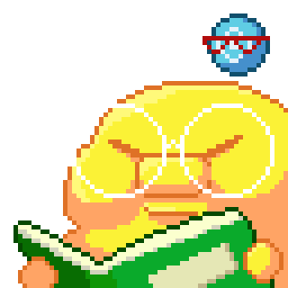 Book Studying Sticker by Apeironnft