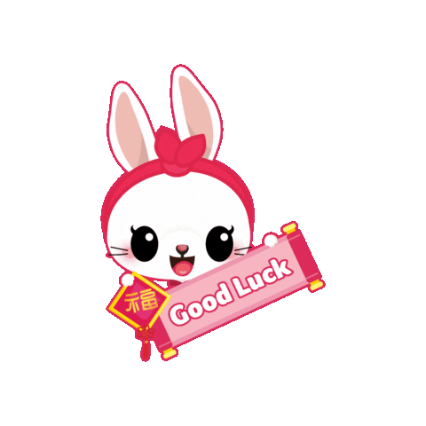 New Year Bunny Sticker by Mediacorp SG