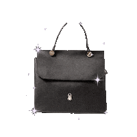 Avorigen Black Bag Leather Bagsbrand Sticker by Avorigen