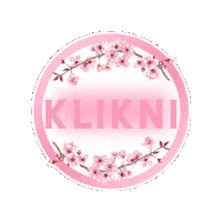 Tap Sakura Sticker by Dlouhovláska