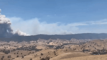 Bushfires Fill Horizon as Blazes Cause Mass Evacuations in East Gippsland, Victoria