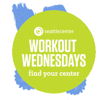 Workout Sticker by Seattle Center
