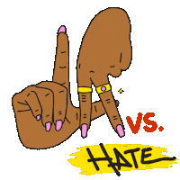 Speak Out Los Angeles Sticker by LA vs. Hate