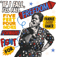 Black Lives Matter Fight Sticker by INTO ACTION