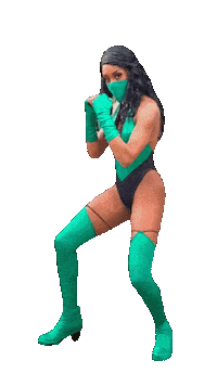 Finish Him Mortal Kombat Sticker by takeepfit