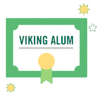 Vikings Graduation Sticker by Cleveland State University