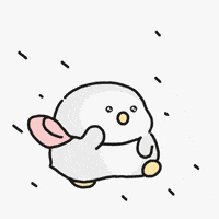 sickyaki penguin bed pillow going to bed GIF