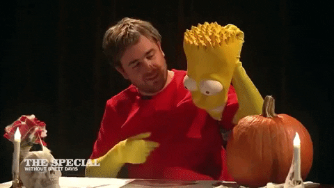 bart simpson brett davis GIF by The Special Without Brett Davis