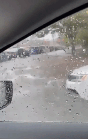 Heavy Rain Triggers Flooding in Brooklyn