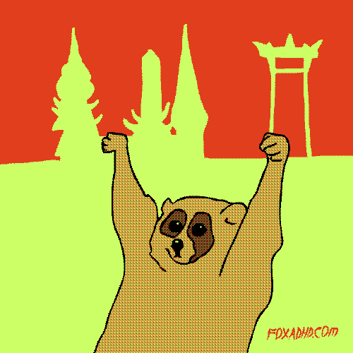 Stick Em Up Slow Loris GIF by Animation Domination High-Def