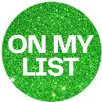 Christmas List Glitter Sticker Sticker by nordstromrack