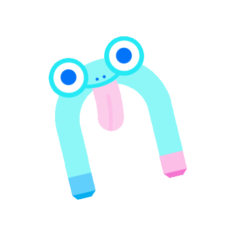 Tongue Out Magnet Sticker by Snapask