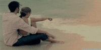 beach love GIF