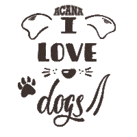 WonderfoodACANA dog cane petfood love dogs Sticker