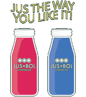 Juice Smoothie Sticker by JUS+BOL SUPERFOOD BAR