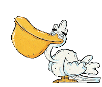 Happy Bird Sticker by Mike Bennett Art