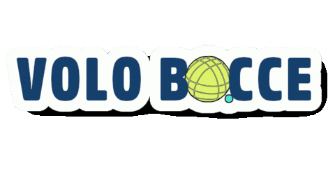 Bocce Ball Sticker by Volo Sports