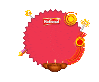 NationalFoodsGlobal india diwali happydiwali diya Sticker