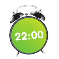 Alarm Clock Time Sticker by Novy Channel