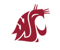 Wsu Cougars Go Cougs Sticker by WSU Pullman