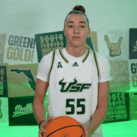 Womens Basketball GIF by USF Athletics