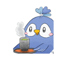 Tea Time Good Job Sticker by Good Job Creations