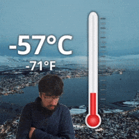 -57 °C