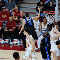 Byu Basketball Celebration GIF by BYU Cougars